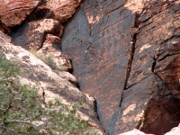 Red Rock petroglyphs